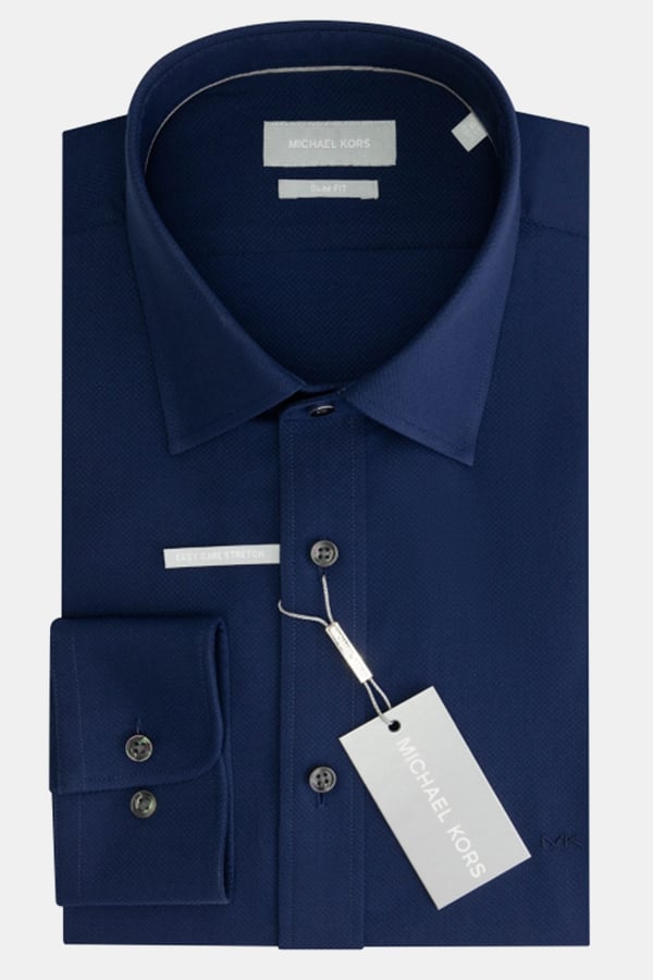 ΠΟΥΚΑΜΙΣΟ MICHAEL KORS - 411 ΜΠΛΕ